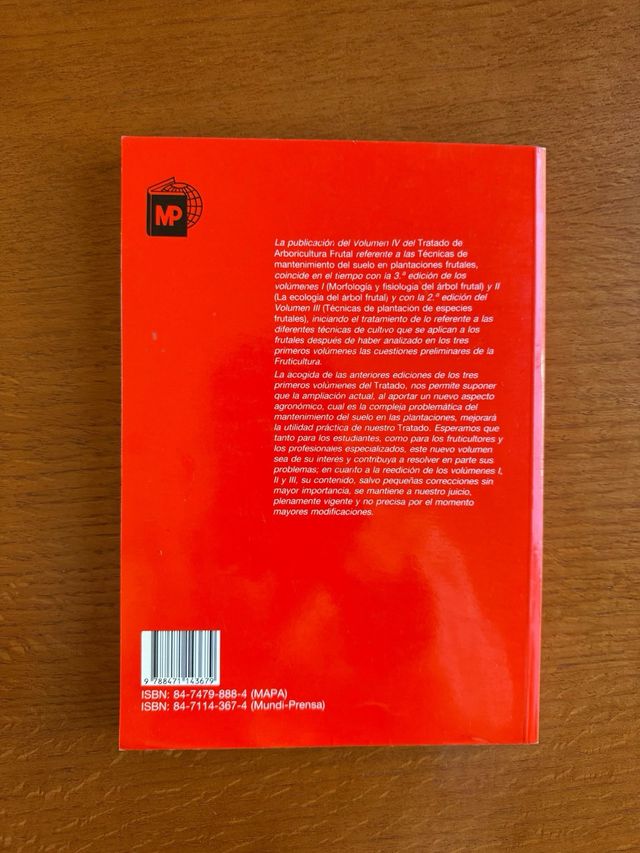 TRATADO DE ARBORICULTURA FRUTAL. VOL. II: LA EC...