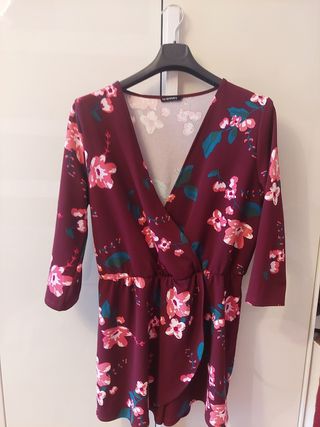 Vestito Terranova, stampa floreale, taglia XL