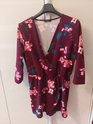 Vestito Terranova, stampa floreale, taglia XL