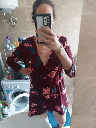 Vestito Terranova, stampa floreale, taglia XL