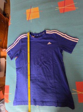 Lote 2 Camisetas Adidas niño talla 13-14