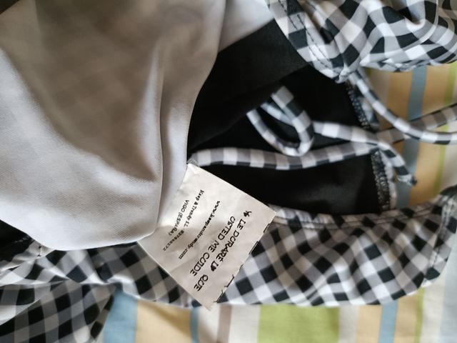 Bañador rojo y negro - Talla M