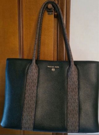 Bolso MICHAEL KORS negro y marrón