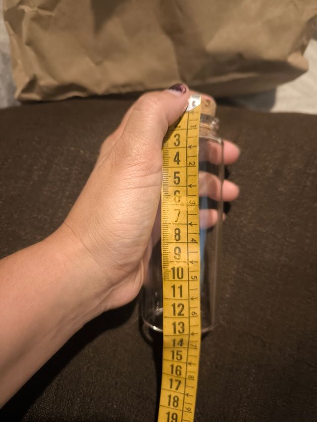 74 Mini Botellas Cristal Corcho