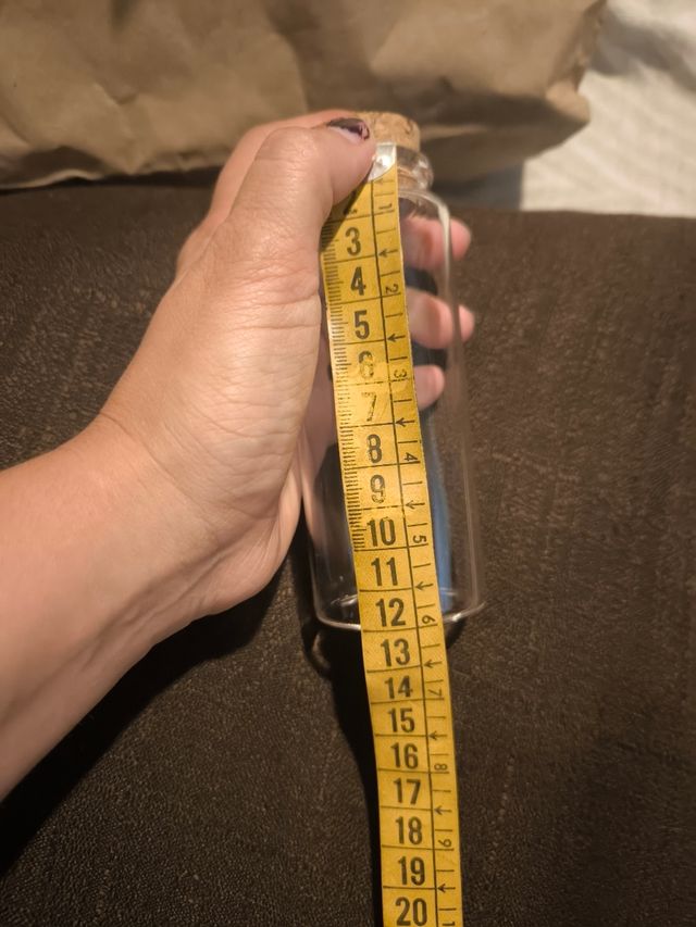 74 Mini Botellas Cristal Corcho