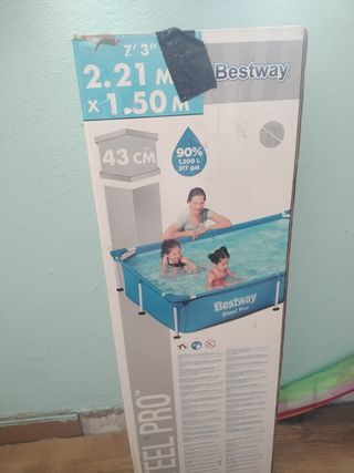 Piscina Bestway Steel Pro 2.21x1.50m