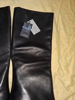 Botas negras mujer tacón bajo