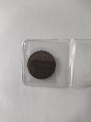Moneda 10 Céntimos Italia 1893