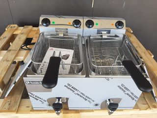 FRIGGITRICE ELETTRICA 10+10 LT AM