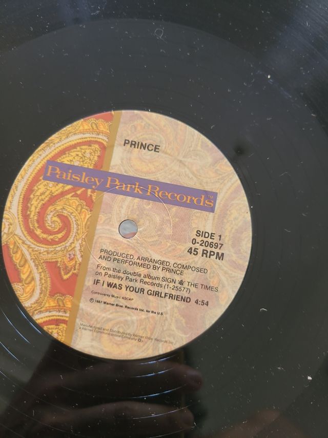 Prince - If I Was Your Girlfriend. Maxi