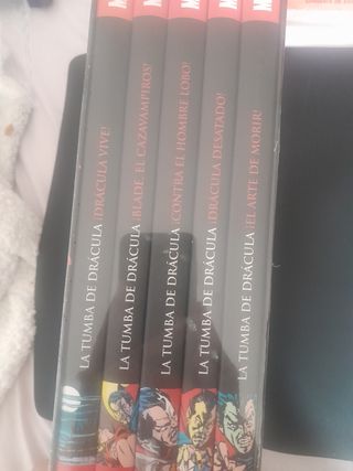 La tumba de Drácula. Biblioteca Drácula. Marvel.