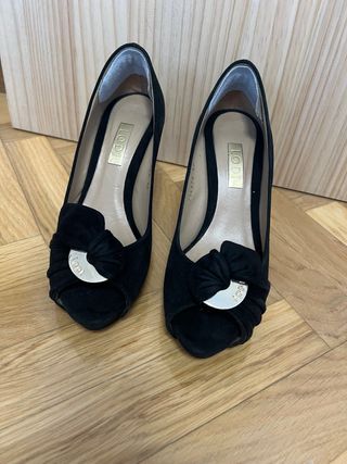 Zapatos Lodi negros ante 37