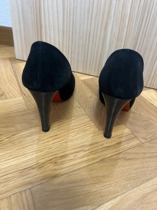 Zapatos Lodi negros ante 37