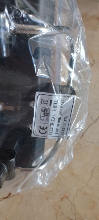 Plancha Parrilla eléctrica Wurko - Nueva