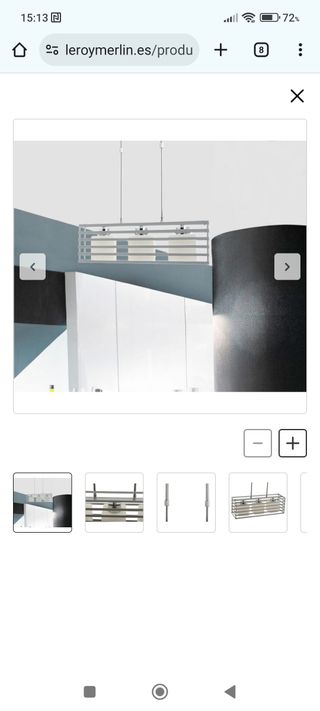 Lampara techo 3 luces - Moderna
