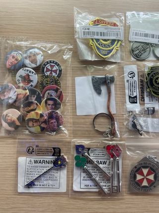 Collezione oggetti di videogiochi