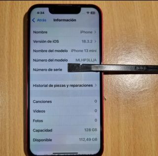 iPhone 13 mini rosso - 128GB