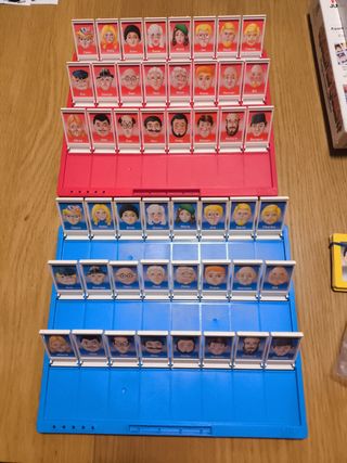 Juego Quién es quién, años 80.