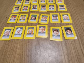 Juego Quién es quién, años 80.