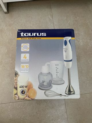 BATIDORA Taurus Robot 400 Plus Inox