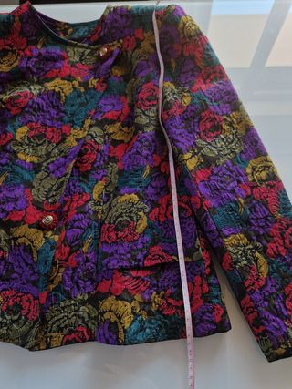 Giacca floreale vintage