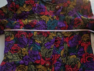 Giacca floreale vintage