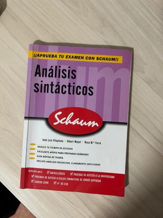 vendo libro practicamente nuevo para estudiar anal