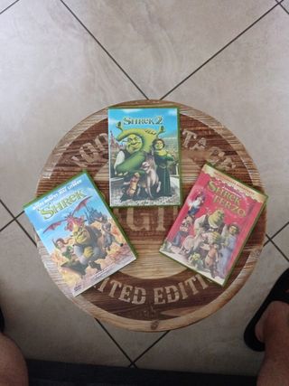 3 DVD Shrek 1, 2 & 3
