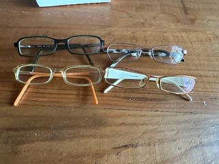 4 Gafas graduadas - varios colores