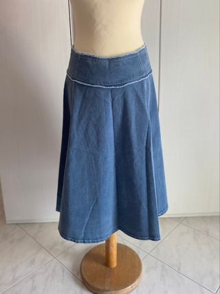 Gonna in jeans donna tg 42 IT Sevres