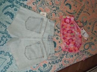 Conjunto top+shorts verano