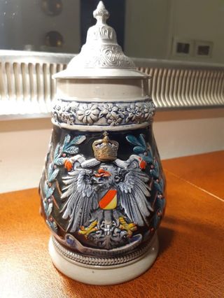 Boccale Birra Tedesco Ceramica