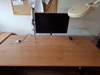 Mesa escritorio madera nueva