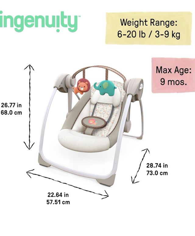 Columpio Ingenuity - Bebé