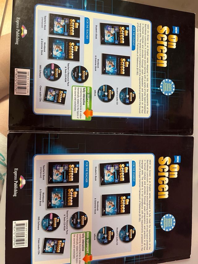 On Screen LIBROS INGLÉS 1 BACHILLERATO