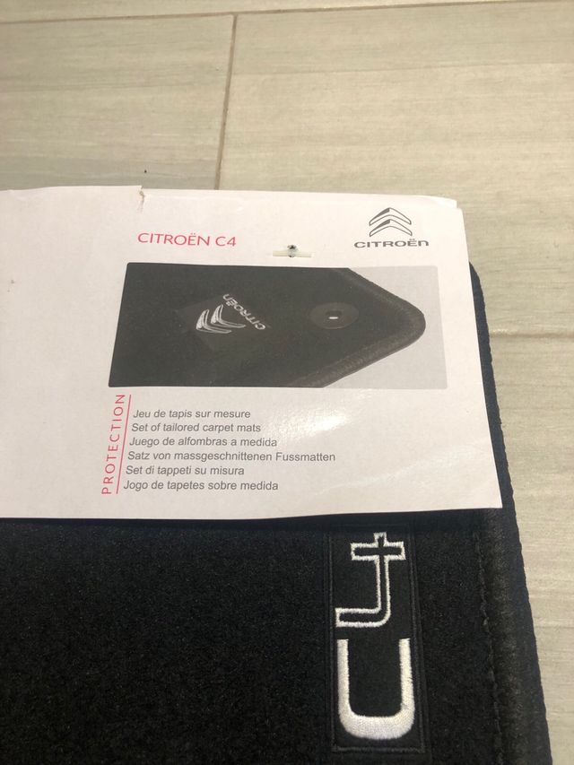 Alfombrillas Originales Citroen C4 - Juego de 4
