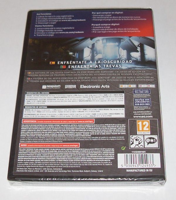 JEDI SURVIVOR STAR WARS JUEGO PC PRECINTADO