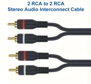 Cable Doble RCA de Alta Calidad HI-FI  1 Metro