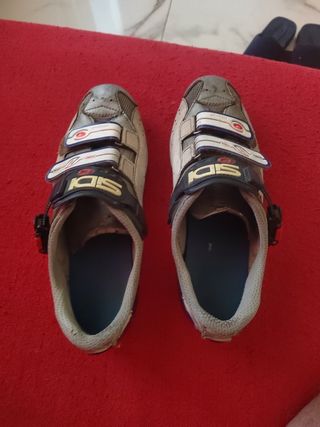 Zapatillas ciclismo Sidi milenium suela de carbon