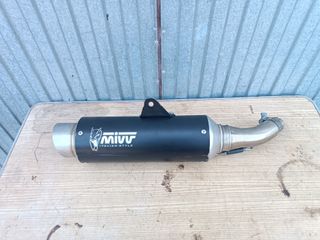 Mivv Ninja 125 Z125 Kawasaki escape silencioso 10