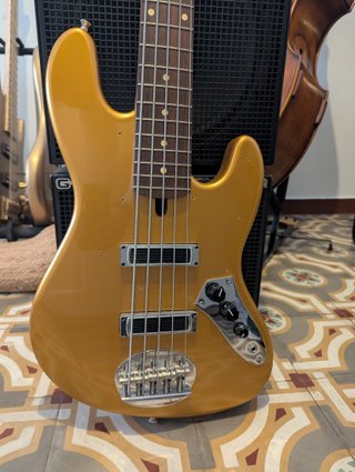 Bajo Lakland Skyline J-Sonic 5, Aztec Gold