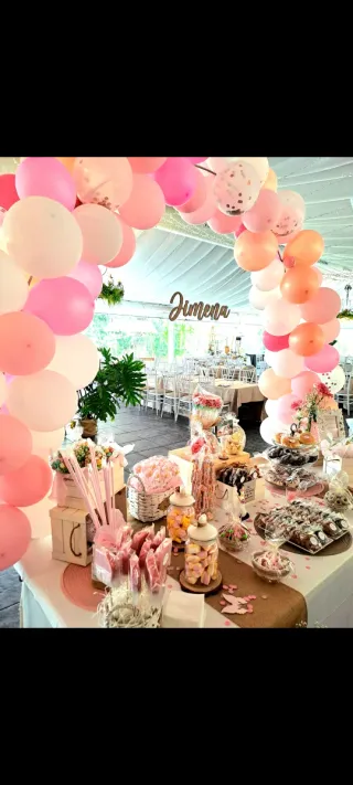Mesa dulce para eventos