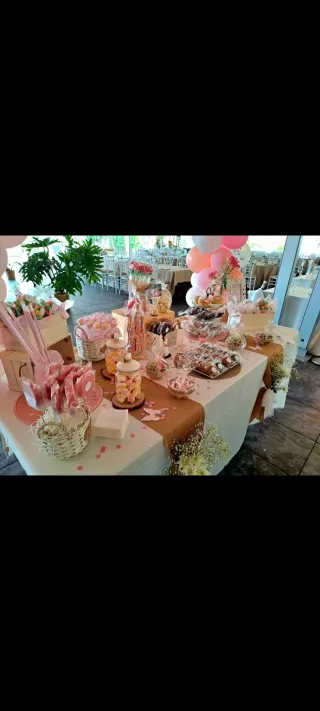 Mesa dulce para eventos