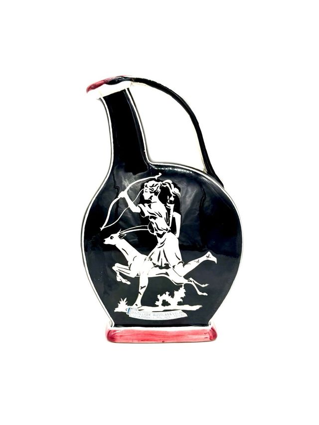 Bottiglia ceramica MarMaca San Marino vintage anni 50