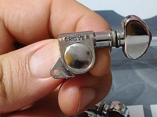 Clavijeros Grover cromados x6