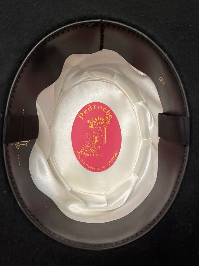 Sombrero cordobés negro