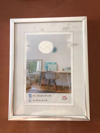 Marco fotos Walther Design - plateado