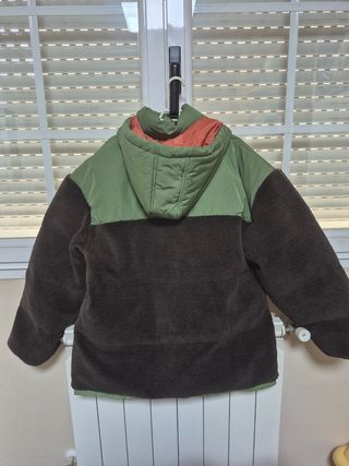 Chaqueta COLLUSION (Asos) unisex verde-negra