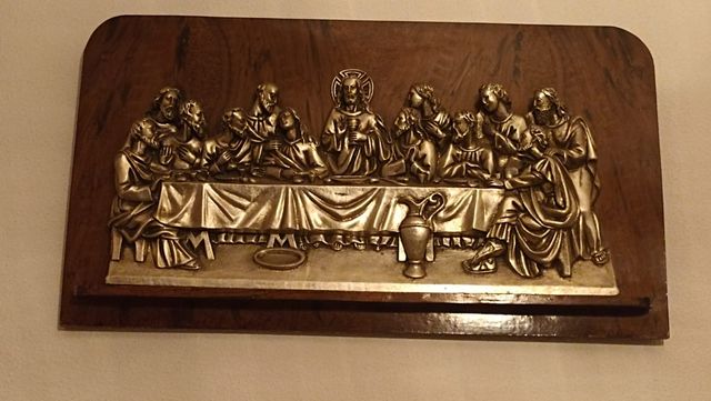 Cuadro Santa Cena antiguo