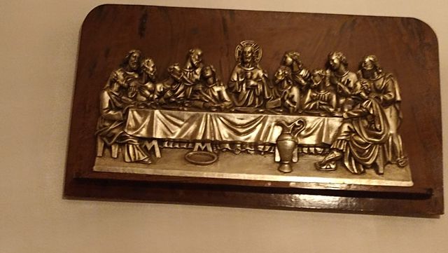 Cuadro Santa Cena antiguo